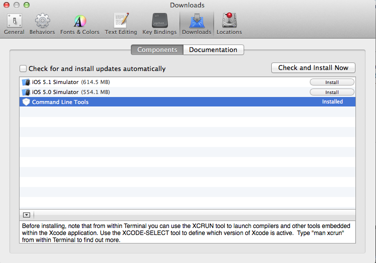 Xcode for 10.8.5